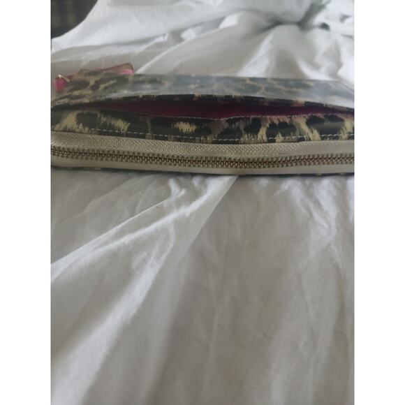 Leopard Print Kate Spade Zip Around Wallet - Picture 4 of 5